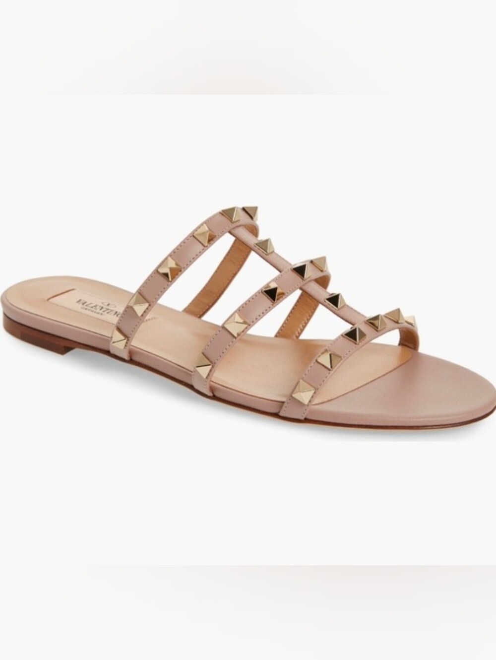 NEW Valentino garavani rockstud womens slides size 38.5